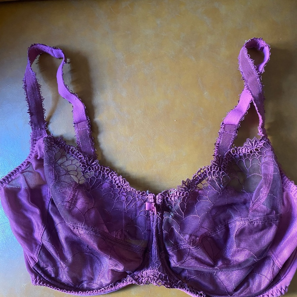 Purple Chantelle Bra